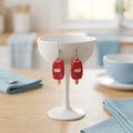 Cute Ice Cream Earrings Fun Dessert Statement Style