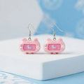 Cute Cat Game Console Earrings Kawaii Gamer Style