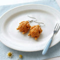 Fried Chicken Dangle Earrings for Fun Food Lovers