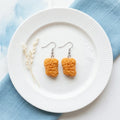 Chicken Nugget Dangle Earrings for Fun Food Lovers