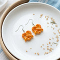 Pretzel Dangle Earrings with Fun Bakery-Inspired Style