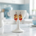 Cute Layered Popsicle Earrings Novelty Jewelry