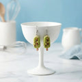 Cute Matcha Green Popsicle Earrings Novelty