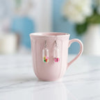 Cute Pill Capsule Button Earrings Novelty Jewelry