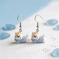 Cute Unicorn Cat Dangle Earrings for Everyday Fun Style