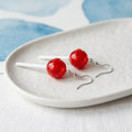 Lollipop Drop Earrings with Sweet Candy-Inspired Design