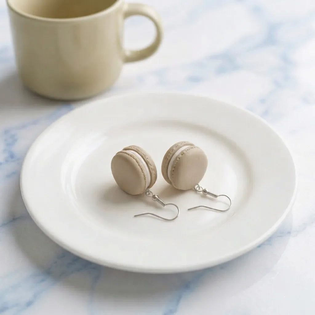 Cute Macaron Earrings Lightweight Novelty