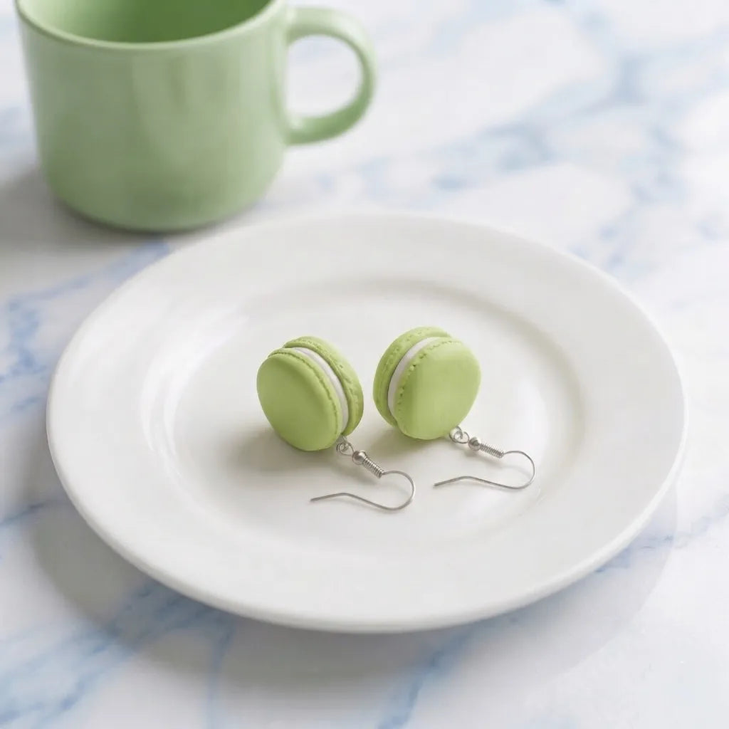 Cute Macaron Earrings Lightweight Novelty