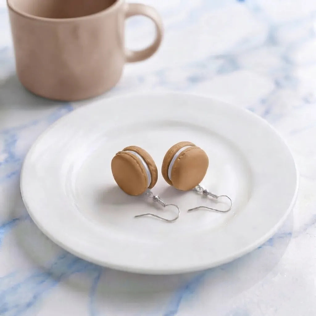 Cute Macaron Earrings Lightweight Novelty