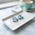Cute Rainbow Lollipop Earrings Lightweight Novelty