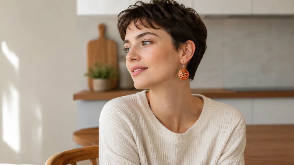 Cute Pizza Slice Earrings for Fun Everyday Style