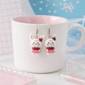 Cute Bunny Dangle Earrings for Women and Teens