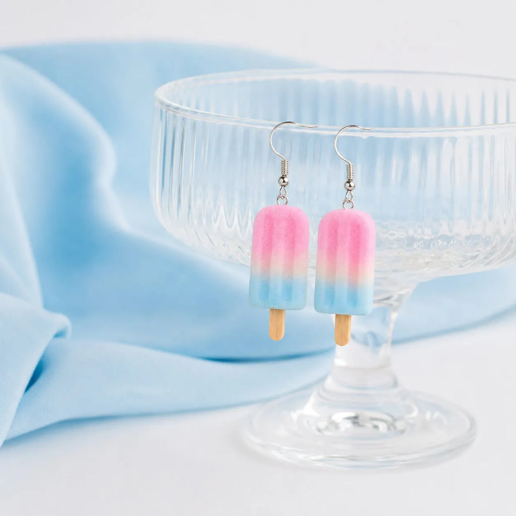 Cute Popsicle Drop Earrings for Fun Summer Style