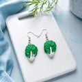 Funny Lettuce Dangle Earrings for Cute Kawaii Style