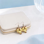 Cute Cat Donut Earrings for Playful Everyday Style