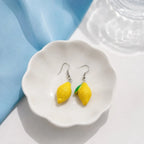 Cute Lemon Drop Earrings for Fresh Summer Style