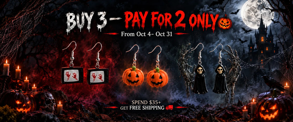 Halloween Special Offer Chaylena Spooky Earrings