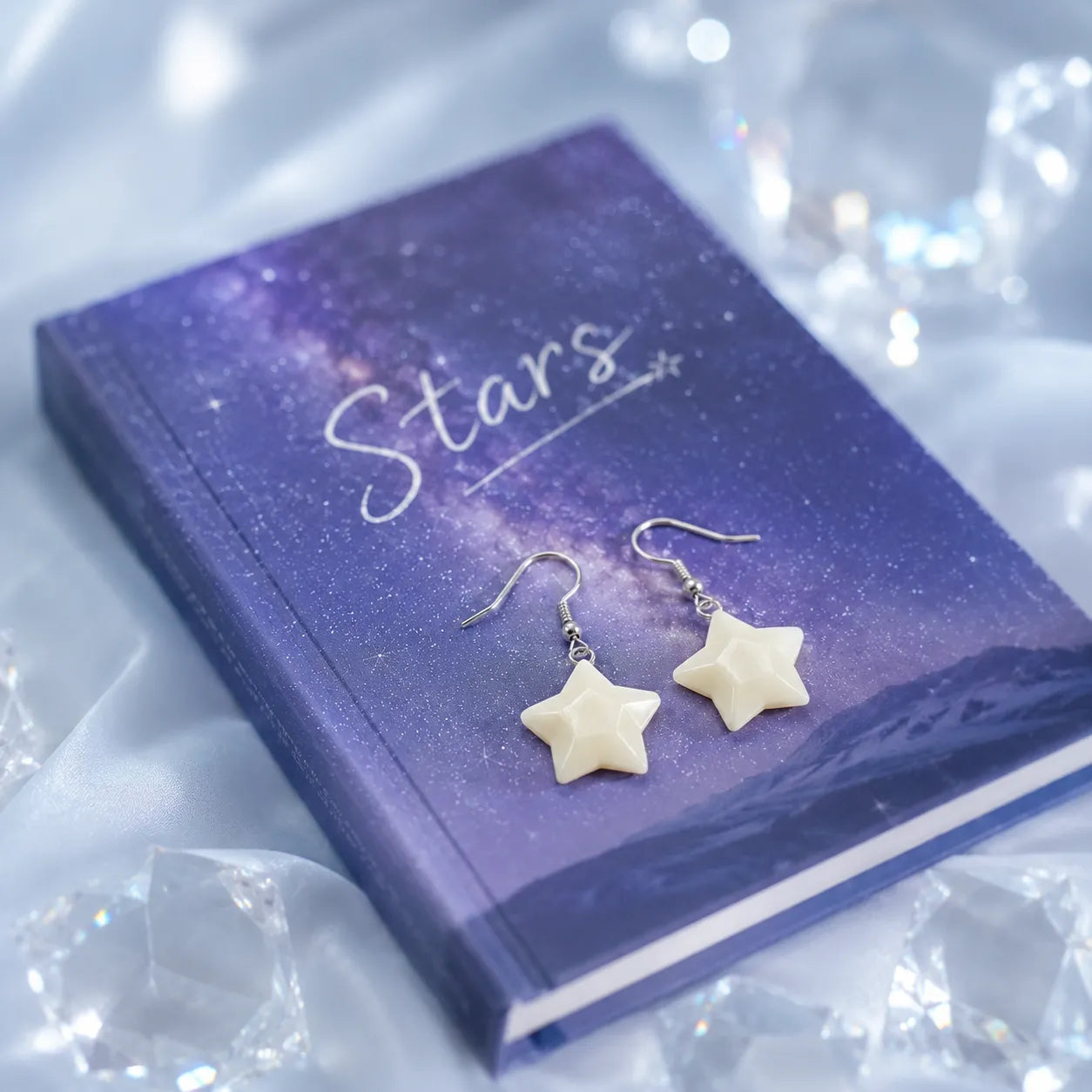 Star Dangle Drop Earrings for Cute Everyday Style
