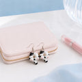 Cute Cat Donut Earrings Novelty Jewelry
