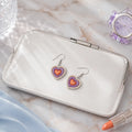 Cute Heart Dangle Earrings for Women and Teens