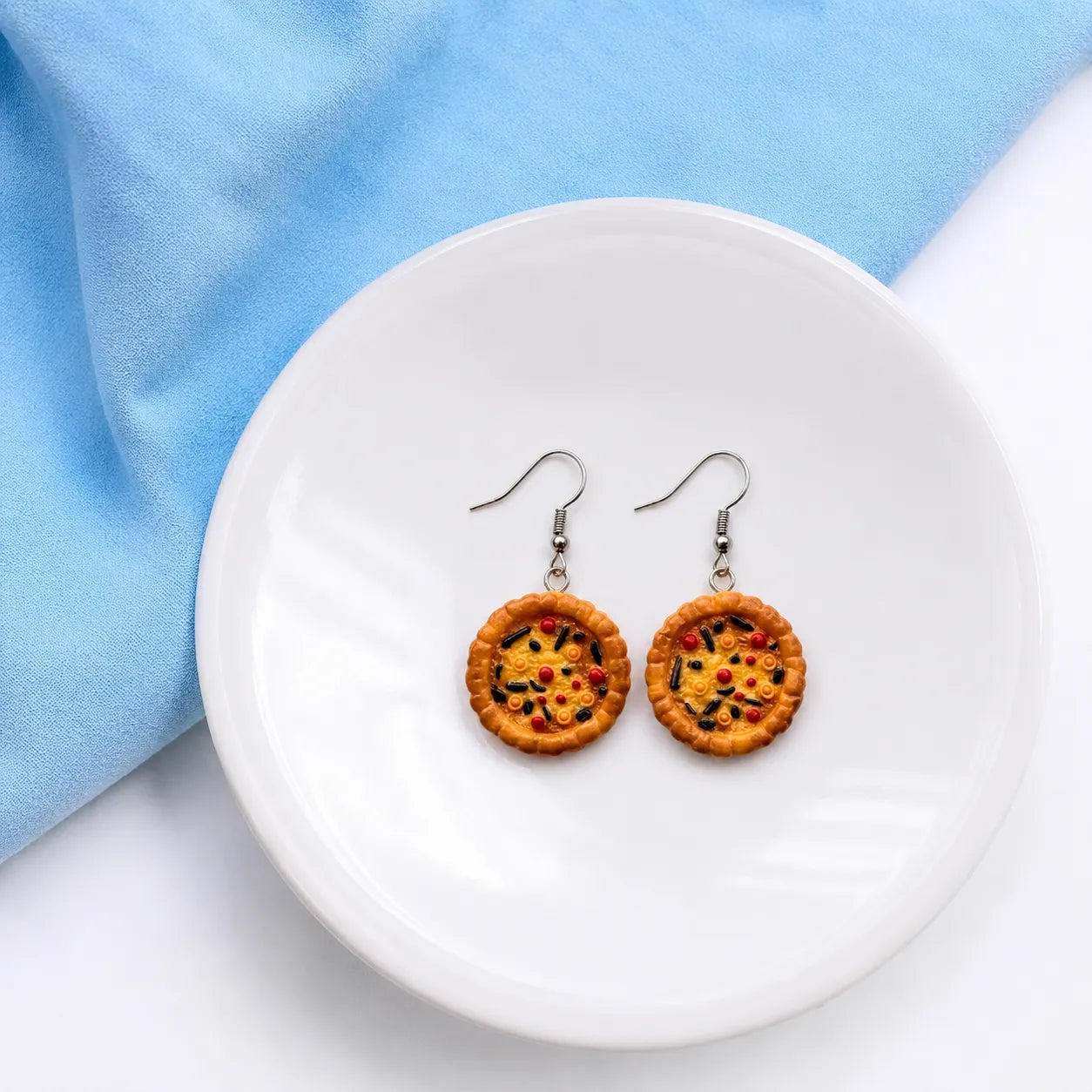Cute Pizza Slice Earrings for Fun Everyday Style
