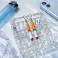 Cigarette Drop Earrings for Bold Novelty Style Looks