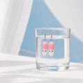 Cute Capsule Drop Earrings for Playful Style