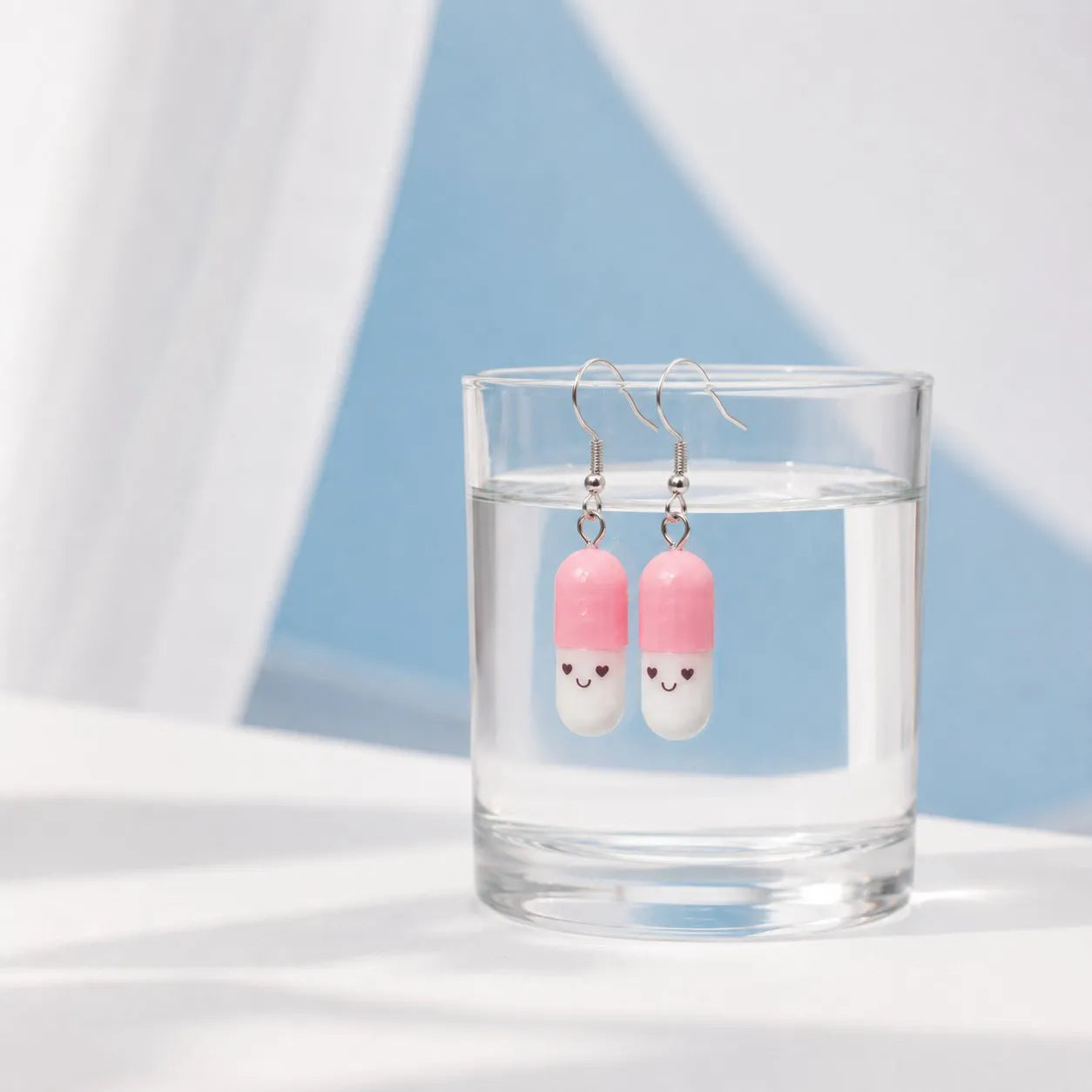 Cute Capsule Drop Earrings for Playful Style